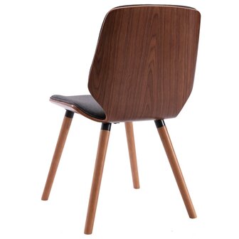 Eetkamerstoelen 6 st stof grijs 8720286020517 6