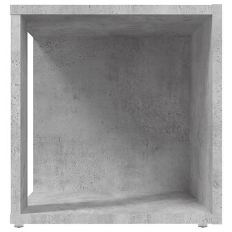 Bijzettafel 33x33x34,5 cm spaanplaat betongrijs 8720286649688 5