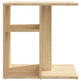 Bijzettafel 50x30x50 cm bewerkt hout sonoma eikenkleurig 8720286586457 5