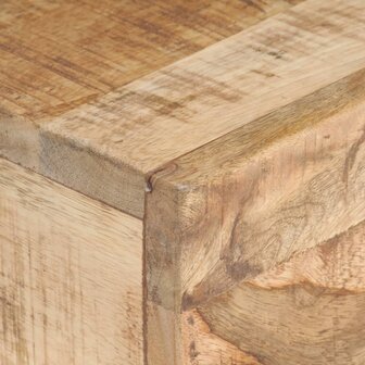 Bijzettafel 40x30x50 cm massief ruw mangohout 8720286083093 4