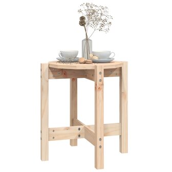 Salontafel &Oslash; 42,5x45 cm massief grenenhout 8720287208099 4