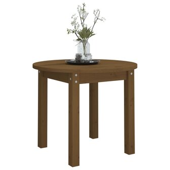 Salontafel &Oslash; 55x45 cm massief grenenhout honingbruin 8720287208273 4