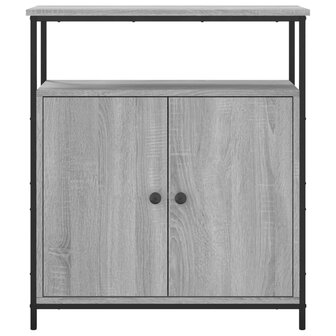 Dressoir 70x30x80 cm bewerkt hout grijs sonoma 8721012126930 6