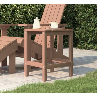 Tuintafel Adirondack 38x38x46 cm HDPE bruin 8720286816639 1