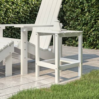 Tuintafel Adirondack 38x38x46 cm HDPE wit 8720286816615 1