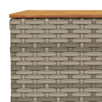 Tuintafel 55x55x36 cm poly rattan en acaciahout grijs 8721012311510 7