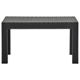 Tuintafel 58x58x41 cm PP rattan antracietkleurig 8720286231173 2