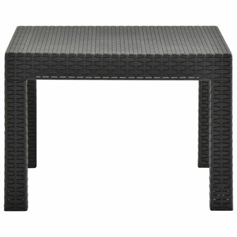 Tuintafel 58x58x41 cm PP rattan antracietkleurig 8720286231173 3