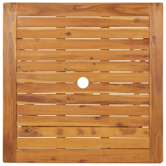 Tuintafel inklapbaar 70x70x75 cm massief acaciahout 8719883722337 4