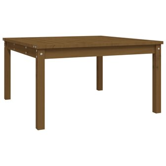 Tuintafel 82,5x82,5x45 cm massief grenenhout honingbruin 8720845692292 2