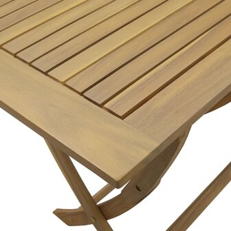 Tuintafel inklapbaar 110x55x75 cm massief acaciahout 8721012448353 8