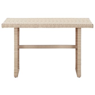 Tuintafel 110x60x67 cm poly rattan beige 8719883755304 2