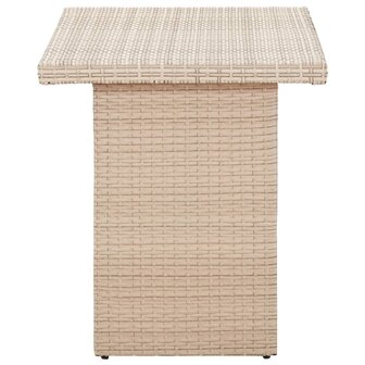 Tuintafel 110x60x67 cm poly rattan beige 8719883755304 3