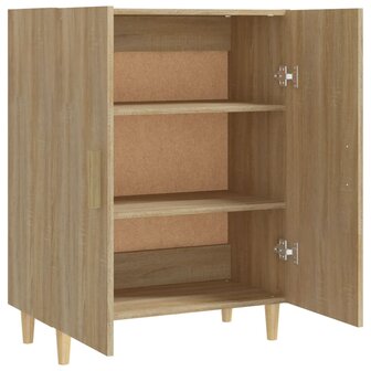 Dressoir 70x34x90 cm bewerkt hout sonoma eikenkleurig 8720286972175 5