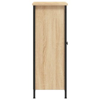 Dressoir 70x30x80 cm bewerkt hout sonoma eikenkleurig 8721012126961 7