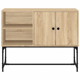 Dressoir 100x40x79,5 cm bewerkt hout sonoma eikenkleurig 8720845774363 5