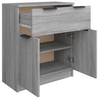 Dressoir 60x30x70 cm bewerkt hout grijs sonoma eikenkleurig 8720286967904 7