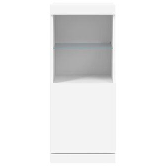 Dressoir met LED-verlichting 41x37x100 cm wit 8721012252707 6