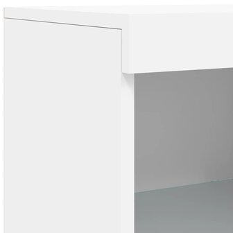 Dressoir met LED-verlichting 41x37x100 cm wit 8721012252707 11