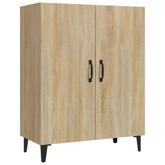 Dressoir 70x34x90 cm bewerkt hout sonoma eikenkleurig 8720286972229 2