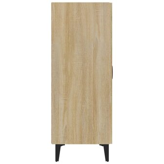 Dressoir 70x34x90 cm bewerkt hout sonoma eikenkleurig 8720286972229 5