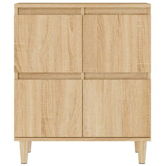 Dressoir 60x35x70 cm bewerkt hout sonoma eikenkleurig 8720845739294 6