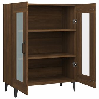 Dressoir 69,5x34x90 cm bewerkt hout bruin eikenkleur 8720287084877 7