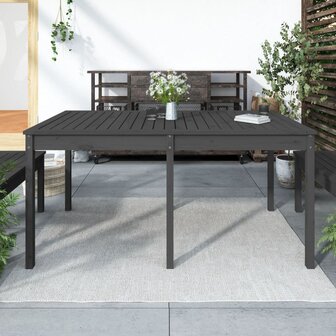 Tuintafel 159,5x82,5x76 cm massief grenenhout grijs 8720845691080 1