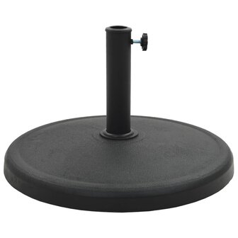 Parasolvoet rond 19 kg polyresin zwart 8718475714415 2