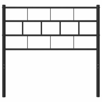 Hoofdbord 75 cm metaal zwart 8721012188860 3