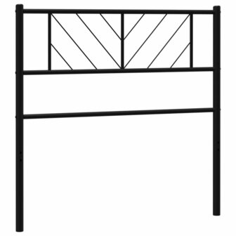 Hoofdbord 75 cm metaal zwart 8721012189843 2