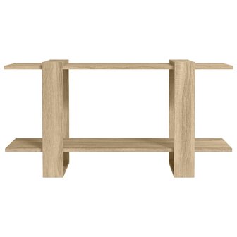 Boekenkast 100x30x51 cm bewerkt hout sonoma eikenkleurig 8720286842683 3