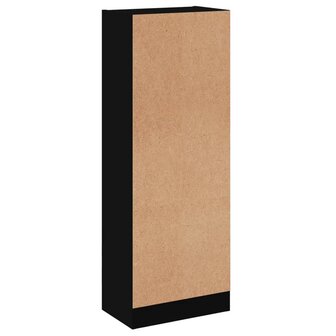 Boekenkast met 3 schappen 40x24x109 cm bewerkt hout zwart 8719883787336 6