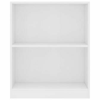 Boekenkast 60x24x76 cm bewerkt hout wit 8719883787596 4