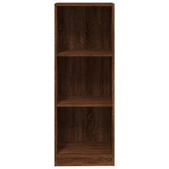 Boekenkast 40x24x109 cm bewerkt hout bruin eikenkleur 8720845693350 5