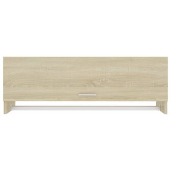 Kledingkast 100x32,5x35 cm bewerkt hout sonoma eikenkleurig 8720286609361 3