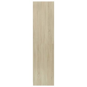 Kledingkast 50x50x200 cm bewerkt hout sonoma eikenkleurig 8719883673981 6