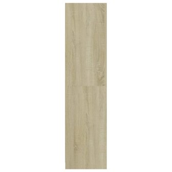 Kledingkast met lades 50x50x200 cm bewerkt hout sonoma eiken 8719883740126 5