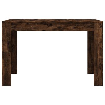 Eettafel 120x60x76 cm bewerkt hout gerookt eikenkleurig 8721012208988 4