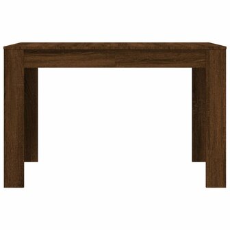 Eettafel 120x60x76 cm bewerkt hout bruineikenkleurig 8721012209008 4