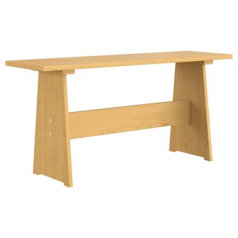 Eettafel met bankje massief grenenhout honingbruin 8720286343074 3