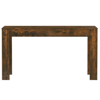 Eettafel 140x74,5x76 cm bewerkt hout gerookt eikenkleurig 8720286932605 3