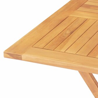 Tuintafel inklapbaar 85x85x76 cm massief teakhout 8719883760667 6