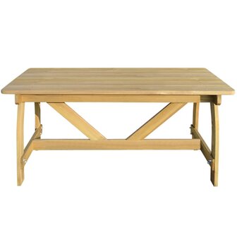 Tuintafel 150x74x75 cm ge&iuml;mpregneerd grenenhout 8718475975984 2