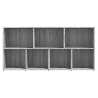 Boekenkast 50x25x106 cm grijs sonoma eikenkleurig 8720286954287 10