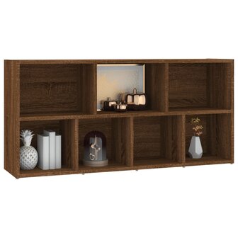 Boekenkast 50x25x106 cm bruineikenkleurig 8720286954294 5