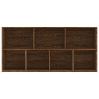 Boekenkast 50x25x106 cm bruineikenkleurig 8720286954294 10