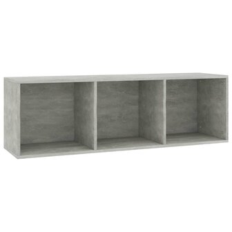 Boekenkast/tv-meubel 36x30x114 cm bewerkt hout betongrijs 8719883673004 8