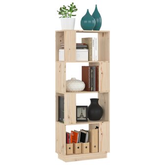 Boekenkast/kamerscherm 51x25x132 cm massief grenenhout 8720286905821 4