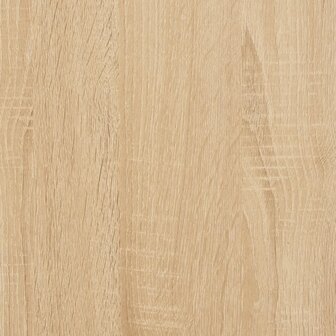 Boekenkast 4-laags 56x31,5x138,5 cm bewerkt hout sonoma eiken 8720845915476 8